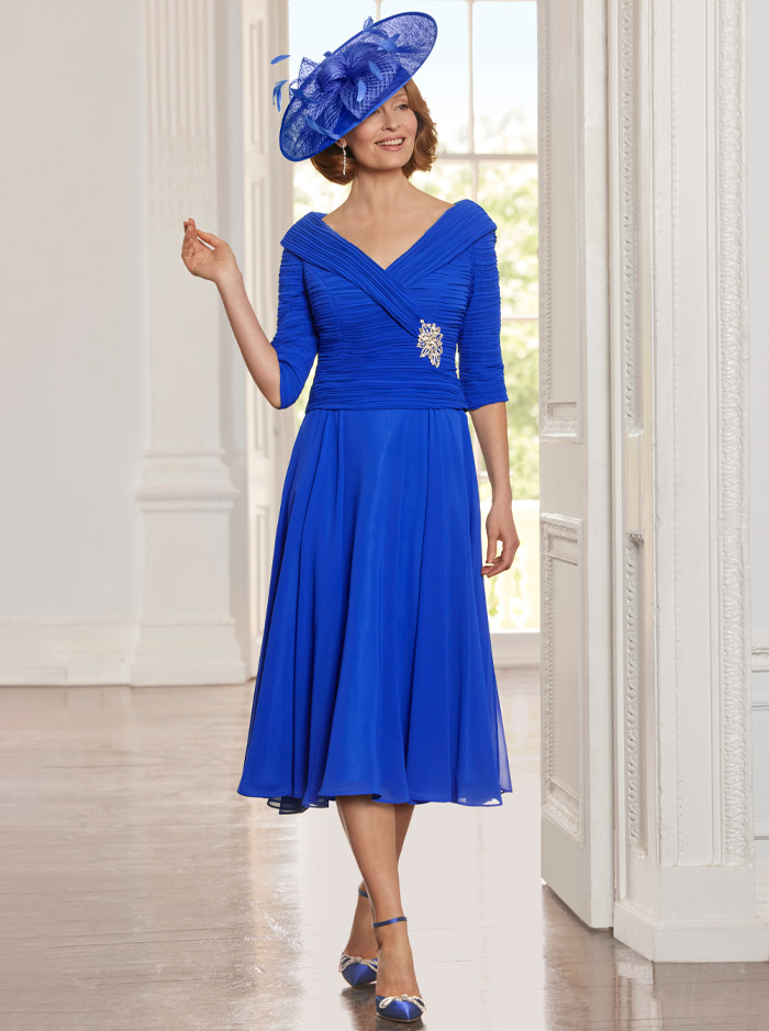 71108 Dress - Rich Cobalt (Condici)